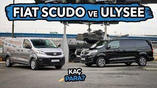 Yeni Fiat Scudo ve Fiat Ulysee Türkiyede  Fiyatlar ve motor seçenekleri
