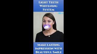 Light Teeth Whitening System  How to Whiten Teeth Fast #Shorts