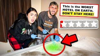 Spending a Night at the WORST REVIEWED HOTEL in my city...