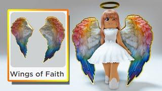 GET THESE *FREE* HUGE WINGS OF FAITH ACCESSORY NOW  Roblox EVENT