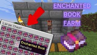 ENCHANTED BOOK FARM in 3 MINUTES - Minecraft Java 1.20.1