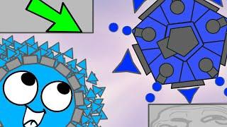 I AM MotherShip Tankster.io   Diep.io 3 NEW TOP INSANE FUNNIEST 899% MAZE TROLL