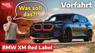 BMW XM Red Label 748 PS im Riesen-SUV – Vorfahrt Review  auto motor und sport