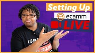 How to Use & Setup Ecamm Live Tutorial  My Settings for Live Streaming & Recording Videos