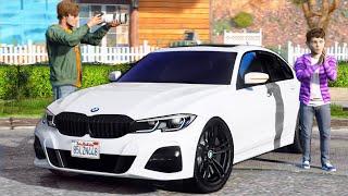 РЕАЛЬНАЯ ЖИЗНЬ В GTA 5 - КУПИЛ СЫНУ БУ BMW 320d АВТО С ПРОБЕГОМ ПОДАРОК ДЛЯ МОЕГО СЫНА ВОТЕР