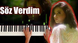 Nahide Babashlı - Söz Verdim - Piano by VN