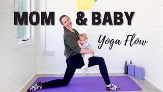 MOM & BABY YOGA FLOW  Postpartum Yoga for Mom & Baby Together  LEMon Yoga