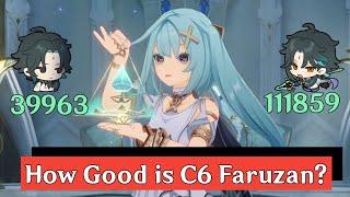 How good is c6 faruzan?  Faruzan buff comparison  Xiao Faruzan Showcase  Genshin Impact