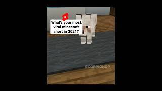 My Most Views Minecraft Short In 2021 The ADHD Fox  Joined Minecraft  #scorpionop #shorts