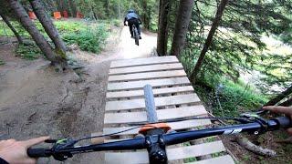 Chatel Black Shore With A Crash  Follow Cam