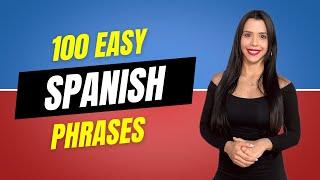 100 Spanish Phrases for Beginners  Spanish Lessons