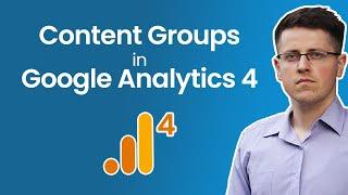 Content groups in Google Analytics 4 with Google Tag Manager