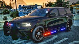 Playing GTA 5 As A POLICE OFFICER Sheriff Monday Patrol GTA 5 Lspdfr Mod 4K