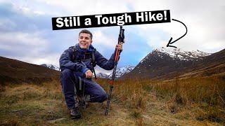 Climbing the Easiest Munros in Glen Affric Scotland