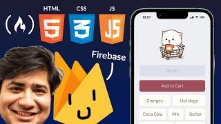 Firebase Tutorial for Beginners – Build a Mobile App with HTML CSS JavaScript