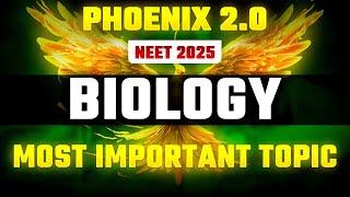 Phoenix 2.0 Biology Most Important Video for NEET 2025  Unacademy NEET Toppers  Udaan