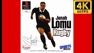 Jonah Lomu Rugby - 1997 - PS1 - 60FPS - 4K - 2024 - FULL GAMEPLAY - World Cup Mode - FR - 4K HD 