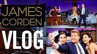 LATE LATE SHOW With James Corden  VLOG  Jenna Dewan