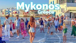 Mykonos Greece   A Playground for the Rich and Famous  4K 60fps HDR Walking Tour