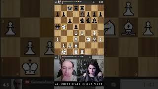 ТЫ СМОТРИ ЧТО ТВОРИТ А  ШУРА ГЕЛЬМАН #chess #shorts #шахматы