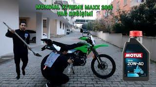 Mondial Xtreme Maxx 200i Yağ Değişimi