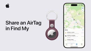 How to share an AirTag in Find My on iPhone iPad or Mac  Apple Support