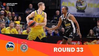 ALBA - Partizan  WIN keeps play-in HOPES HIGH  HIGHLIGHTS  2023-24 Turkish Airlines EuroLeague