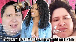 Woman Triggered Over Man Losing Weight on Tiktok #FatAcceptance