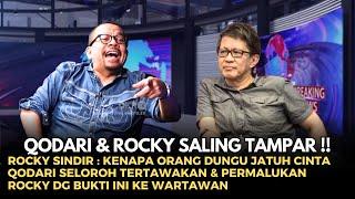 Qodari & Rocky Saling Tampar‼️ Qodari Permalukan Rocky Dg Bukti & Seloroh Dihadapan Para Wartawan