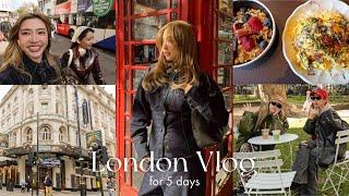 London Vlog️Enjoying vintage shop tour musical cafe etc