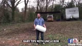 Diaper tips with uncle rob