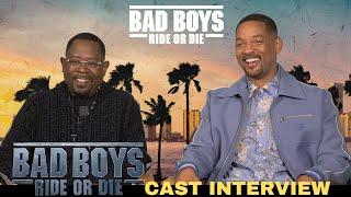 Bad Boys Ride or Die Interview  Will Smith & Martin Lawrence