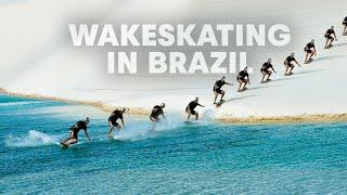 Wakeskating Brazils Desert Lagoons Lençóis National Park