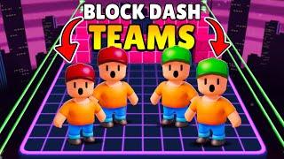 *TEAM* BLOCK DASH IS FINALLY HERE  Stumble Guys