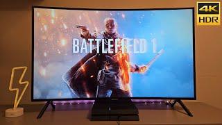Battlefield 1 Gameplay PS4 Fat 4k HDR Tv