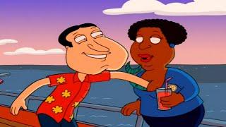 Quagmire Has Bad Intentions With Clevelands Wife - Family Guy