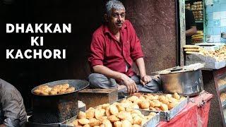 Dhakkan Ki Kachori  Hira Lal Kachori Wale Chhota Bazar Shahdara Delhi Delhi Street food