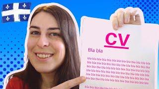 Curriculum vitae  format québécois ou comment faire un CV au Québec?