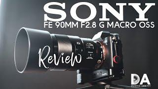 Sony FE 90mm F2.8 G Macro OSS Review  4K