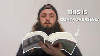 I Read The Most Controversial Book Ever Written  Reading Vlog