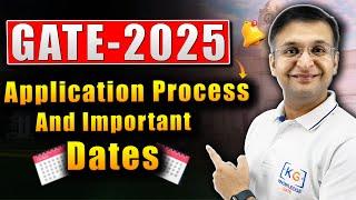 Gate-2025 Launch Application Process and important Dates