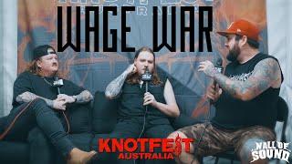 Wage War  Knotfest Interview  Wall Of Sound