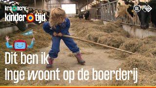  Inge woont op de boerderij  Dit ben ik  Kindertijd KRO-NCRV