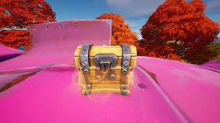 Search Chests or Ammo Boxes at Cuddle Cross Track - Fortnite