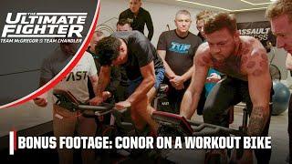 The Ultimate Fighter Bonus Footage McGregor on the workout bike  ESPN MMA