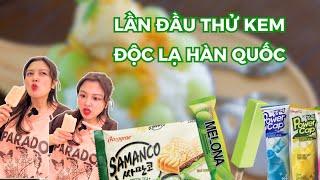 LẦN ĐẦU ĂN THỬ NHỮNG MÓN KEM ĐỘC LẠ HÀN QUỐC  Puta Ăn Gì