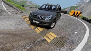 Cars vs Massive Speed Bumps #115 - beamng.drive beamng cars TV