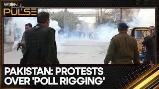 Pakistan Elections PTI supporters protest over alleged rigging in election  WION