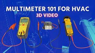 Multimeter 101 for HVAC 3D