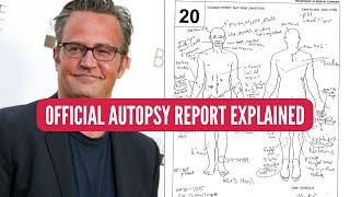 Matthew Perry FULL Autopsy Report - Doctor Mike Unravels Ketamines Role